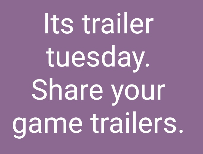 Hi awesome #gamedevs its #TrailerTuesday . Share your stuff here. 
1. Like
2. Retweet
3. Share your progress 
Watch my devlogs here
youtu.be/ZTZxaeb0qfQ

#IndieGameDev #gamedev #gamedeveloper #gamedevelopment #indiegames #indiedev #UnrealEngine5 #unity #unity3d #unrealengine