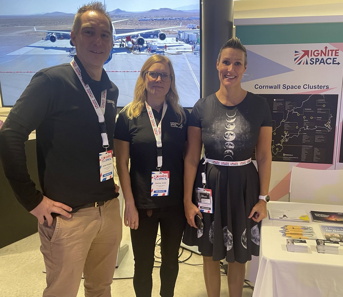 CWLSpaceCluster's tweet photo. We are exhibiting @spacegovuk #Ignite2023 @BristolAero, & feeling so inspired by the venue!
Come and say hi to us in the cluster zone.
PLUS
@gail_eastaugh will be speaking at 10.45am about #spaceclusters & the national ecosystem. https://t.co/JV5cc5wntQ