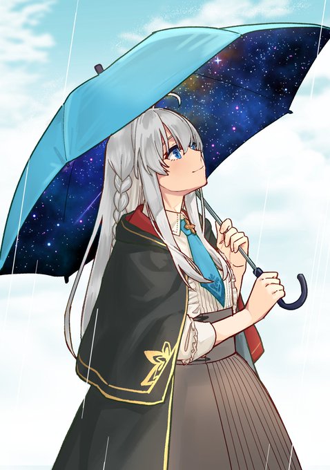 「elaina (majo no tabitabi) grey hair」Fan Art(Latest)