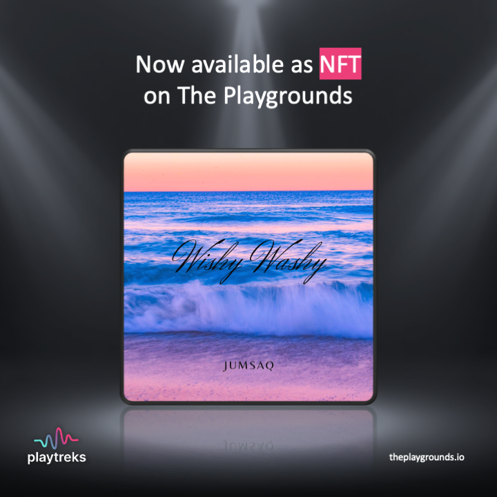 The_Playgrounds's tweet photo. @PlayTreks
Wishy Washy by Jumsaq is now available to buy as a 100/100 limited edition music NFT on https://t.co/zookqMMEcq

#NFT #musicartist #LimitedEdition #MusicNFT #AvailableNow #theplaygrounds #nftart https://t.co/BDAYQeqgIz