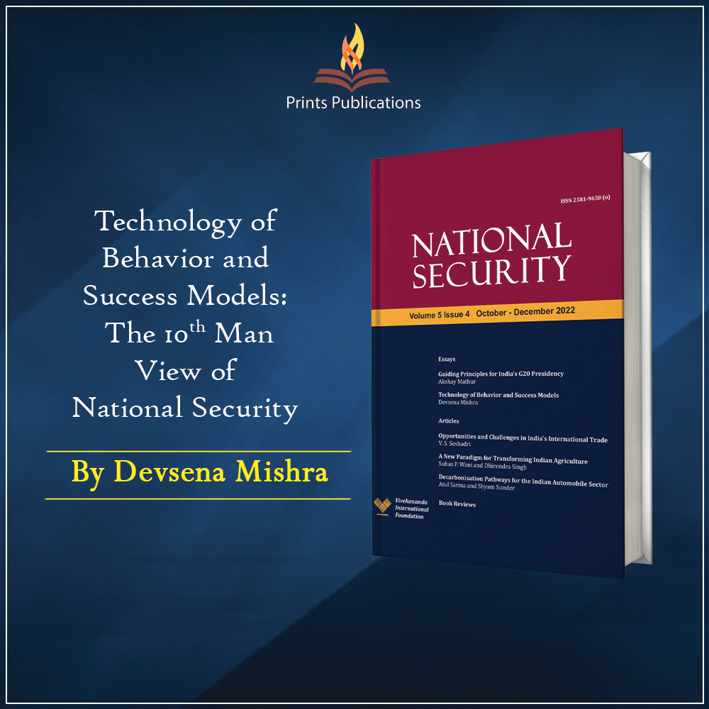 PrintsPub's tweet photo. To know more, read #VIF's flagship Journal, National Security, Volume 5, Issue 4, 2022.
Get the Journal here: https://t.co/6pGDKujkby
#PrintsPublications #NationalSecurity #IndianJournal
@a2zstartup @vifindia @lbscidsa @SreeradhaDatta @SaradaSubhash https://t.co/Ue0L9LJ9Ix