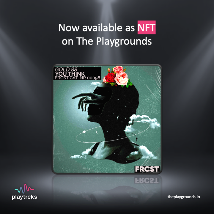 The_Playgrounds's tweet photo. @PlayTreks @frcstrcrds1 
You Think by Gold 88 is now available to buy as a 100/100 limited edition music NFT on https://t.co/zookqMMEcq

#NFT #musicartist #LimitedEdition #MusicNFT #AvailableNow #theplaygrounds #nftart https://t.co/zLps6Y7cU8