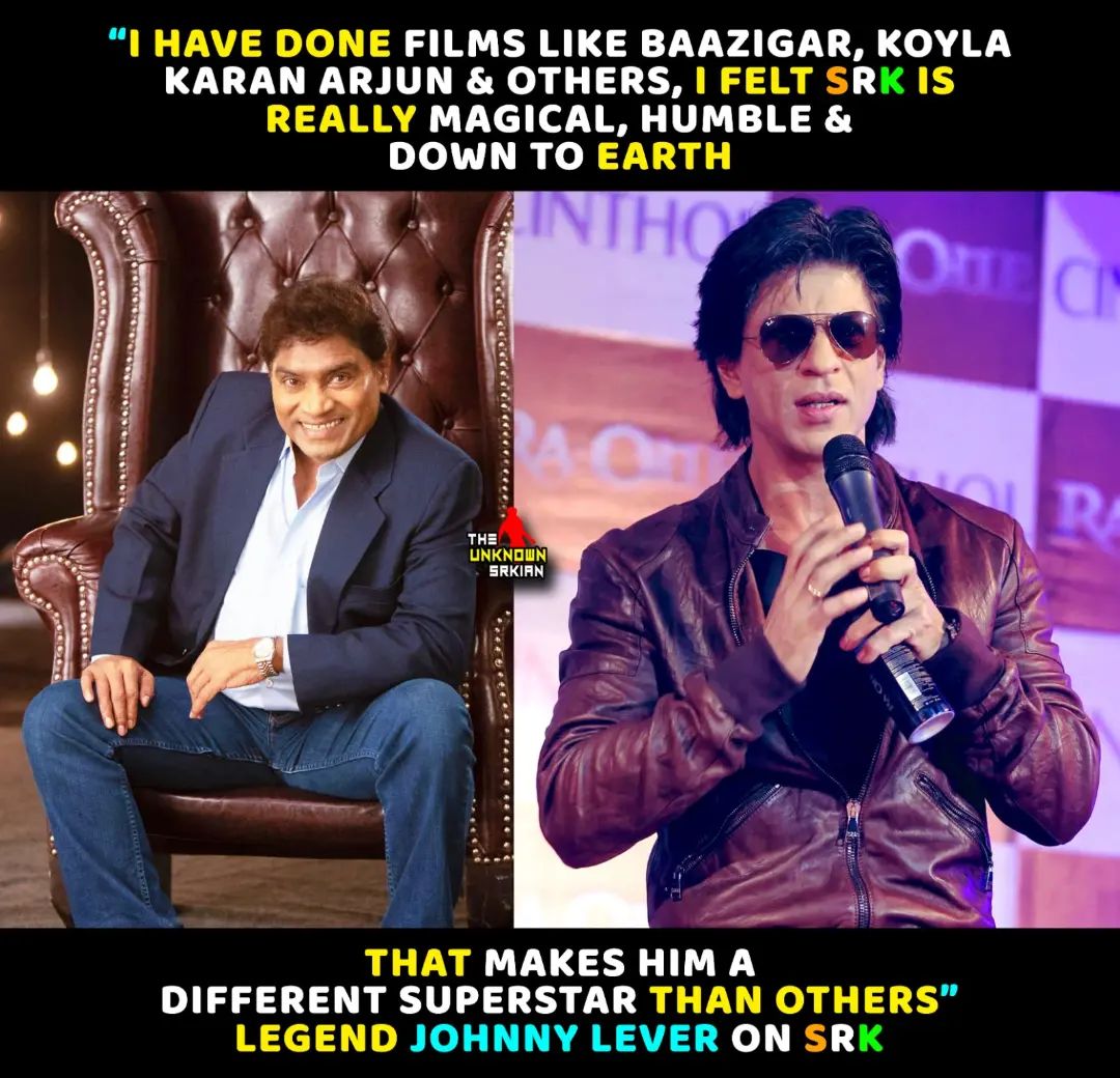 Legend about Legend ❤️

#ShahRukhKhan #johnylever