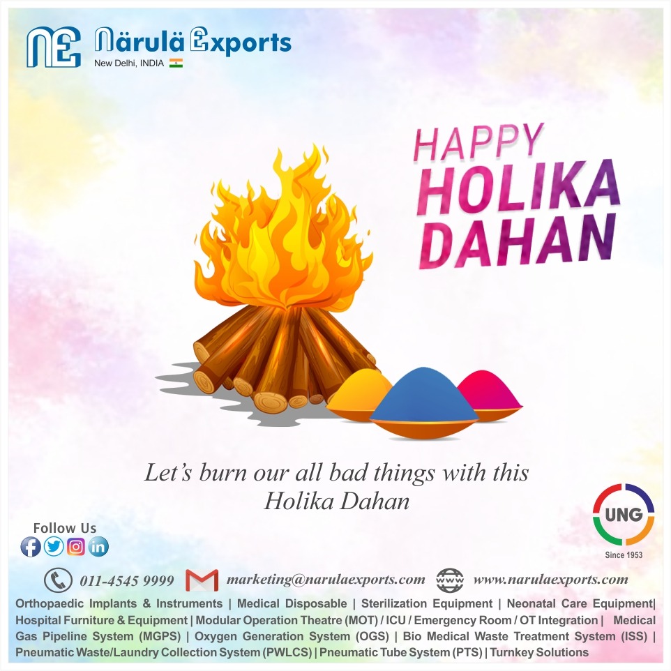 On this auspicious day, may you be showered with good health, wealth, peace, joy, and prosperity. We wish you and your family a very Happy Choti Holi.

#medicaldevice #medical #medicaldevices #healthcare #medicalequipment #health #medtech #medicaltechnology #medicalstudent