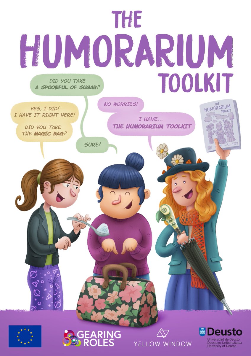 GearingRoles's tweet photo. Our Humorarium Toolkit, by @iMaestroArt, encourages reflection and active participation on the subject of sexism and #GenderEquality in academia, through the use of #feminist humour! 
Check out some of @iMaestroArt's vignettes and see more here: https://t.co/EvjiQJdRmi https://t.co/vWTjZmj9Gw