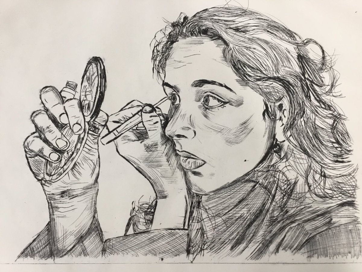 Gorgeous etching - well done Erica #hardworkpaysoff