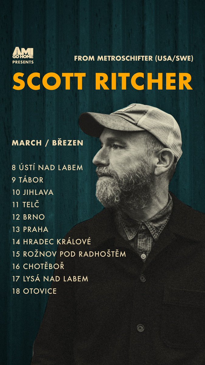 scottritcher's tweet image. I’m performing for the next two weeks in Czech Republic 🇨🇿 including many places I have rocked before. I hope to see lots of friendly faces and some new places. 

Full schedule at ritcher.com

#scottritcher #metroschifter #czechrepublic Thanks to @AranEpochal 🤘