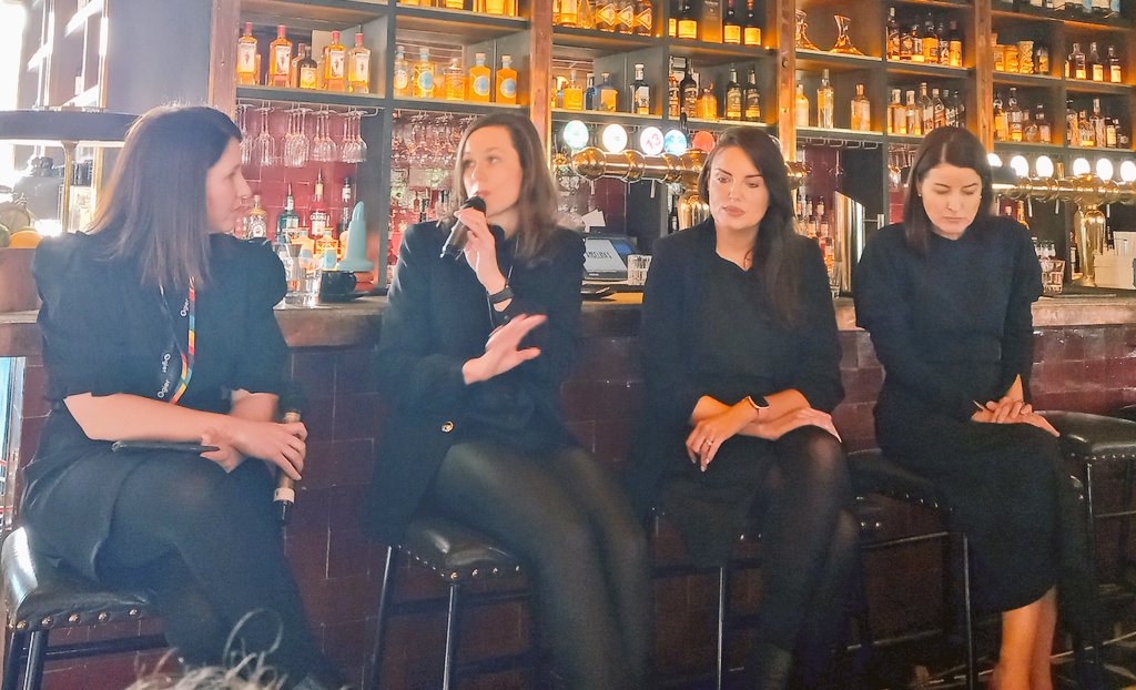 AEBMillar's tweet photo. Starting off #IWD2023 events with a breakfast briefing on the important topic of securing financial power for women.

@OgierLeman organising this timely briefing in aid of @aoibhneas_org &amp; highlighting the impact of financial control in domestic abuse situations in particular 💜 https://t.co/K6kls53OcW