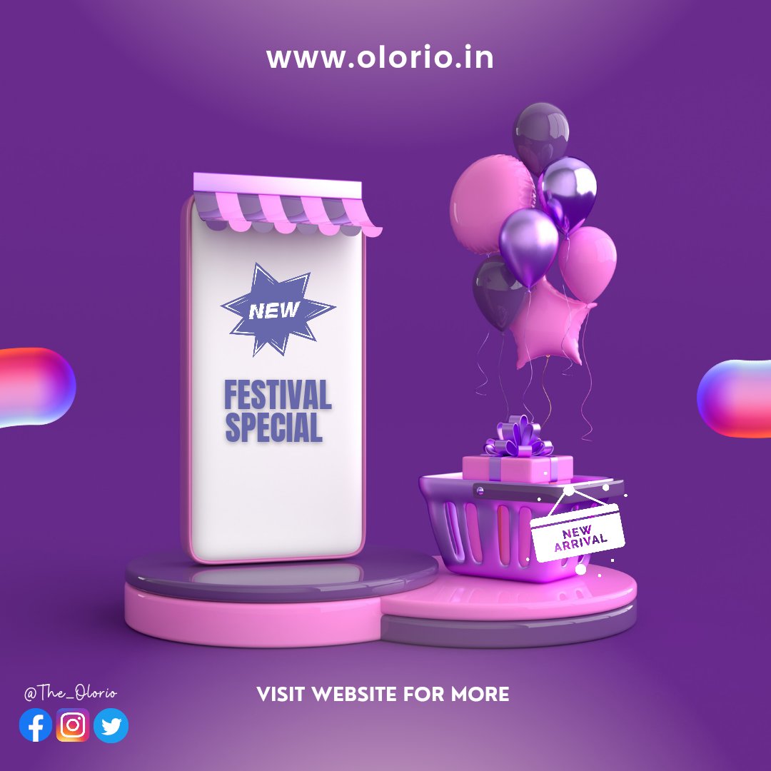 The biggest festival season is here!
Grab special chocolaty sweet deals only at <a href="/The_Olorio/">Olorio</a> 
Visit the website olorio.in to explore more😍
.
.
.
#Olorio #HoliHai #trendy #holideals #chocolate #ecommerce #b2b #b2c