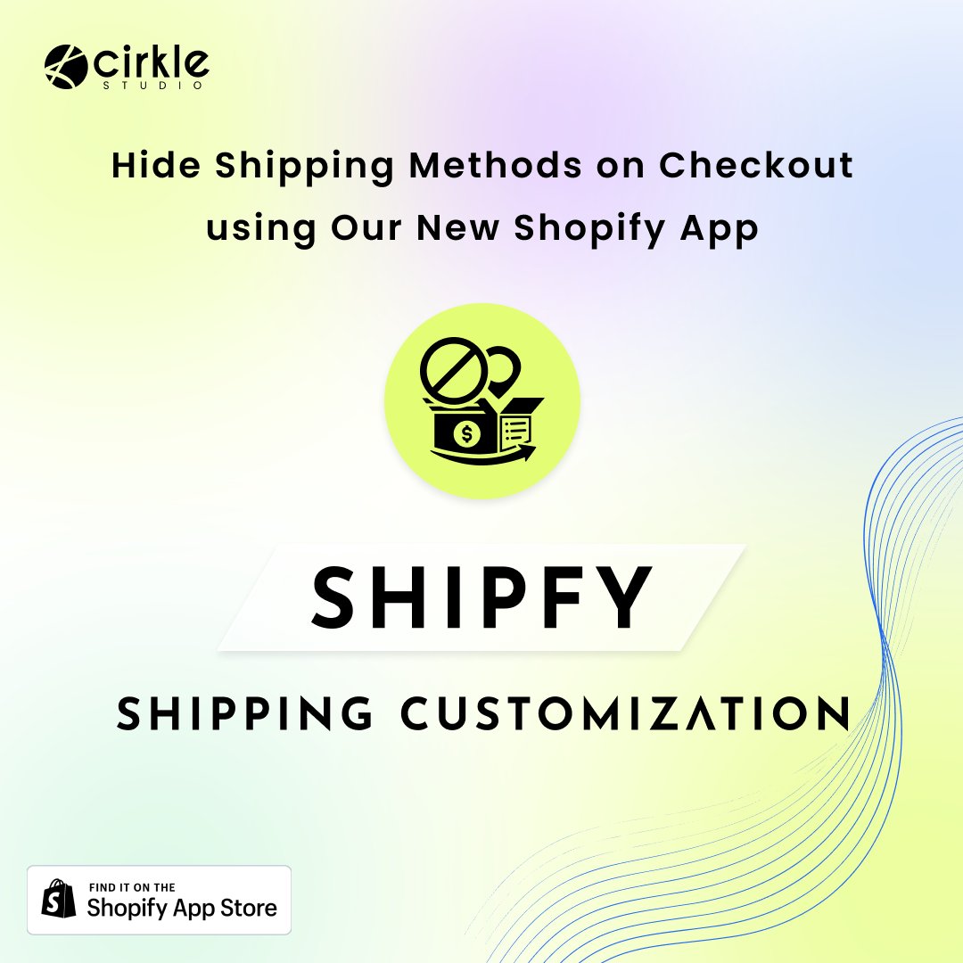 🎉 We launched another Shopify app 🎉

Introducing Shipfy, 

The latest Shopify app allows you to easily hide the shipping method at checkout.

Try App Now -  apps.shopify.com/shipfy-deliver…

#Shipfy #CirkleStudio #HideShipping #Shopify