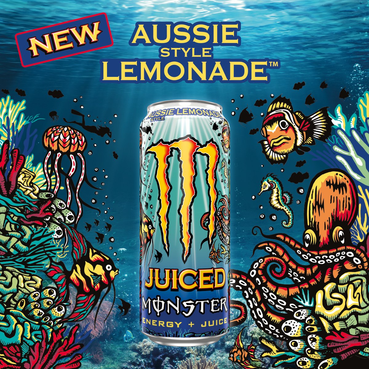 onestopstores's tweet photo. It's here! Introducing the new Aussie style Lemonade by Monster 👏😋
Get yours 👉 https://t.co/ebIIj2d14n
Subject to availability. Participating stores only.
#Monster #Energy #AussieLemonade https://t.co/MmuFW1JKTE