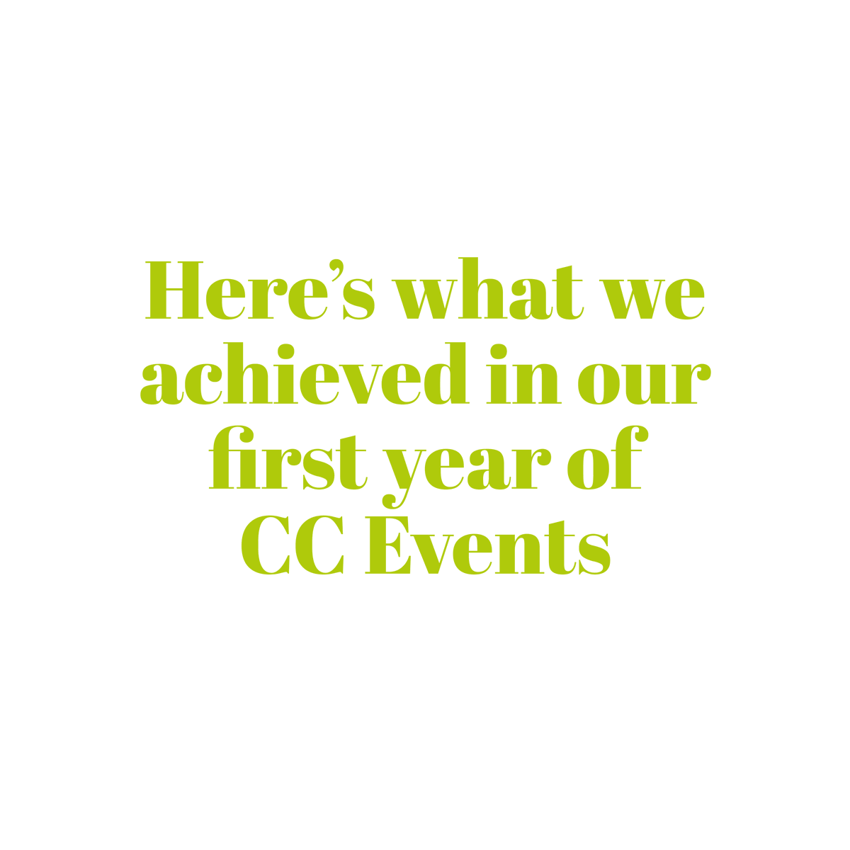 Conscious_Comms's tweet photo. In our first year of CC Events, we:
✅ planned and managed 14 in-person events and two hybrid events
✅ worked across seven sectors
✅welcomed over 7,000 guests 
There is so much more instore for the next 12 months… #WatchThisSpace 👀
#EventHour #EventsAgency https://t.co/Z1iS03NKrU