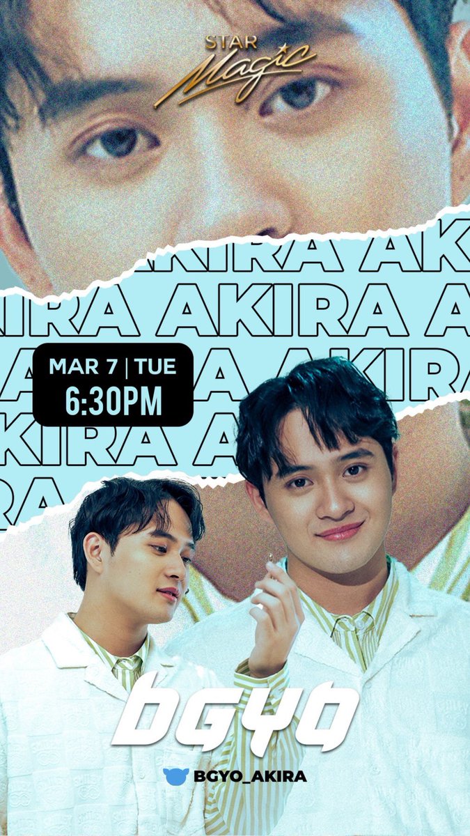 BGYO_Akira's tweet photo. See you lateeeer poooo https://t.co/4snlea8Y6b