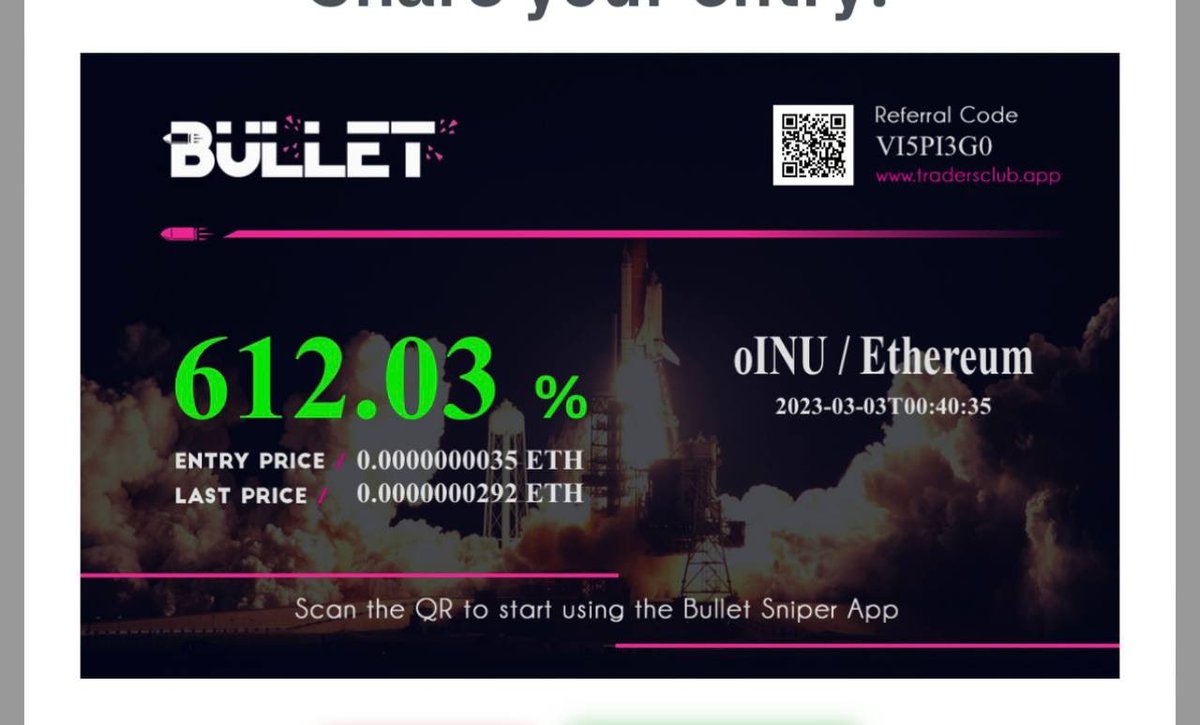 Traders Club - The Bullet 🎯 Trading App tweet media