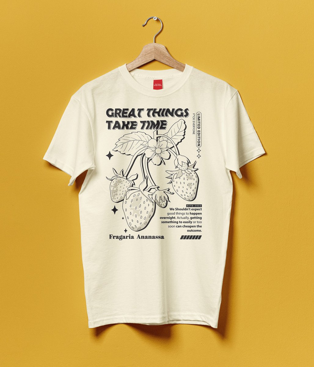 soursoupco's tweet photo. Do not give up, never! Great things take time!
Let's go!
#madeinaffinity #Bitcoin #NFTCommunity #garyve #designforsell #nftart #tshirtdesign https://t.co/h5eBpShkGl