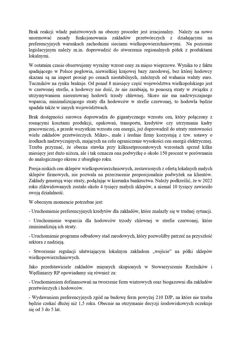 SRW_RP's tweet photo. We wtorek SRW RP razem z 3 organizacjami rolniczymi weźmie udział w spotkaniu z wicepremierem @Kowalczyk_H oraz z P. Chróstnym- szefem UOKIK-u. Odbędzie się ono w związku z apelem, który złożyliśmy przed tyg. Liczymy na wsparcie branży i pilną interwencję dot.dumpingu cenowego. https://t.co/ZwvCBvbwSN