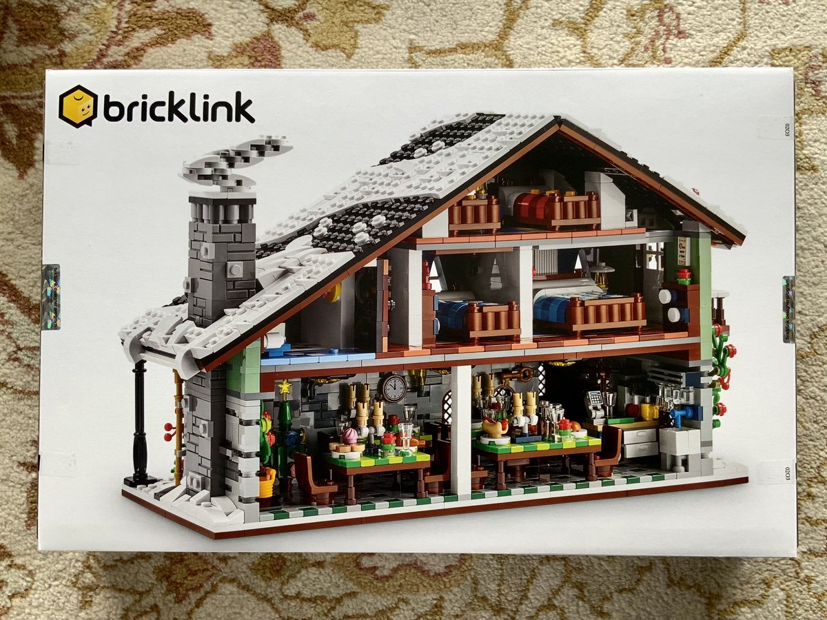 olivercgoetz's tweet photo. This one came even before a shipment notice; nice surprise!
Winter Chalet by @sdrnet 
#LEGO #Bricklink #WinterChalet https://t.co/CHQaJPSxoY