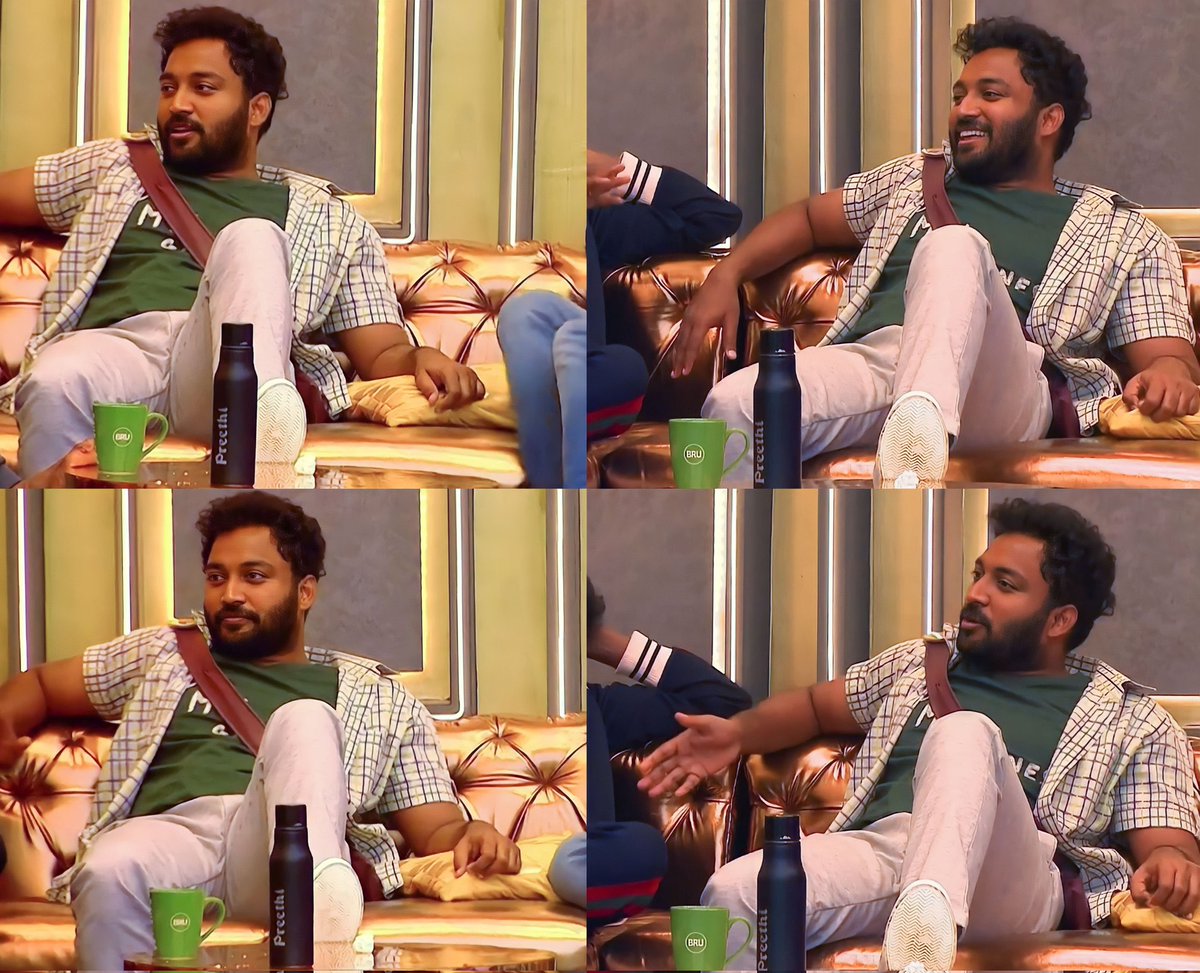 Daic_selva's tweet image. Yes sis. My favourite shipping #BruVik❤️ (Bru + Vikraman). Underrated bonding but so many cute &amp;amp; happy moments❤️. And unga Bruvik edit la irukura comments read panal inum nala irukum. BB memories😍. @RVikraman