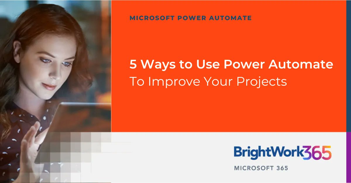 Approvals, task reminders, tracking deadlines, vacation requests, and purchase orders. There are multiple project processes you can easily automate. Check out how you can use Power Automate to simplify your tasks. #projectmanagement #Microsoft365 

bwrk.pm/3SUPkTh