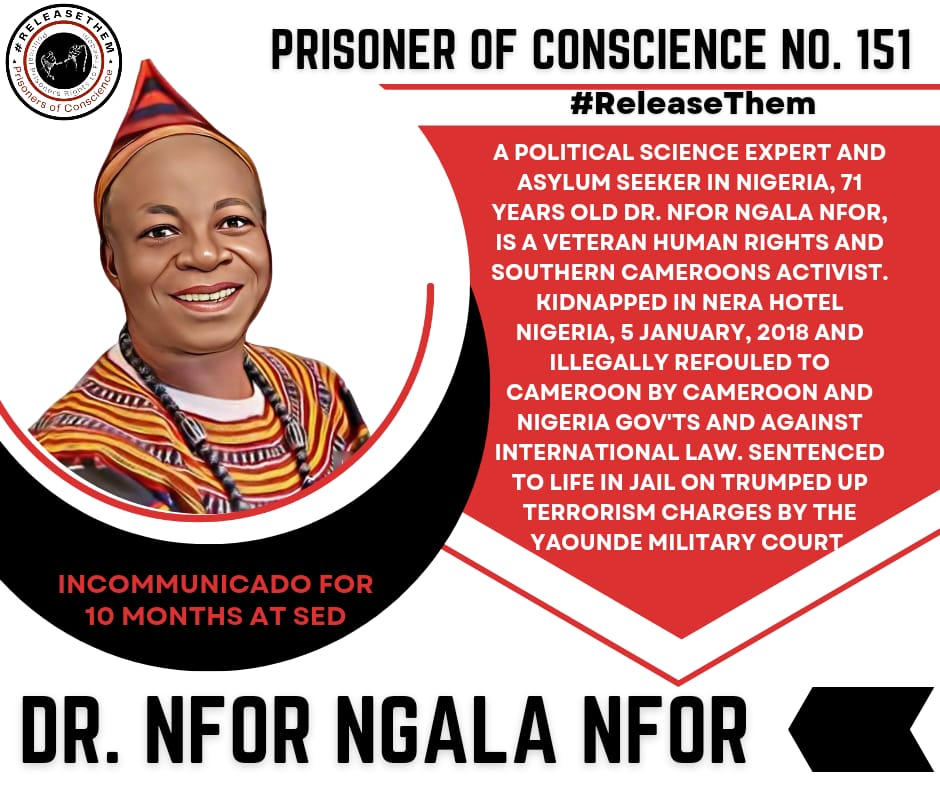 #Cameroon #Nigeria violated the principle of non-refoulement by illegally abducting refugees in Nigeria & forcefully handed them over to the Cameroon military. 5years in Maximum security prison #Justice4Nera10. In violation of IHL protecting #Refugees @Refugees