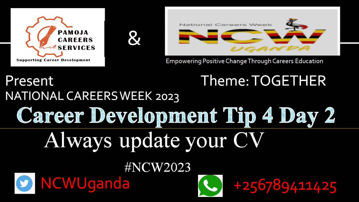 Good morning #CareersFamily worldwide.

We kick start day 2 of #NationalCareersWeek 2023 with this tip.

#NCW2023.

@AlcesterAcademy @AA_Careers_Zone @brucecharityorg @CareersWeek @MemfCareers @NCWGhana @southstaffs @SMMATCareers