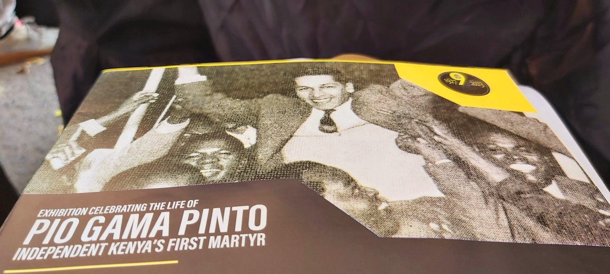 irunguhoughton's tweet photo. Attended opening of the Pio Gama Pinto Exhibition Sunday.
Displaying at National Gallery next to Nyayo House for the next 3 weeks, strongly recommended.
Thank you @AwaazMagazine
Also check out #Untileveryoneisfree podcast
https://t.co/kYFGZcx41m https://t.co/V0A4rspQsu