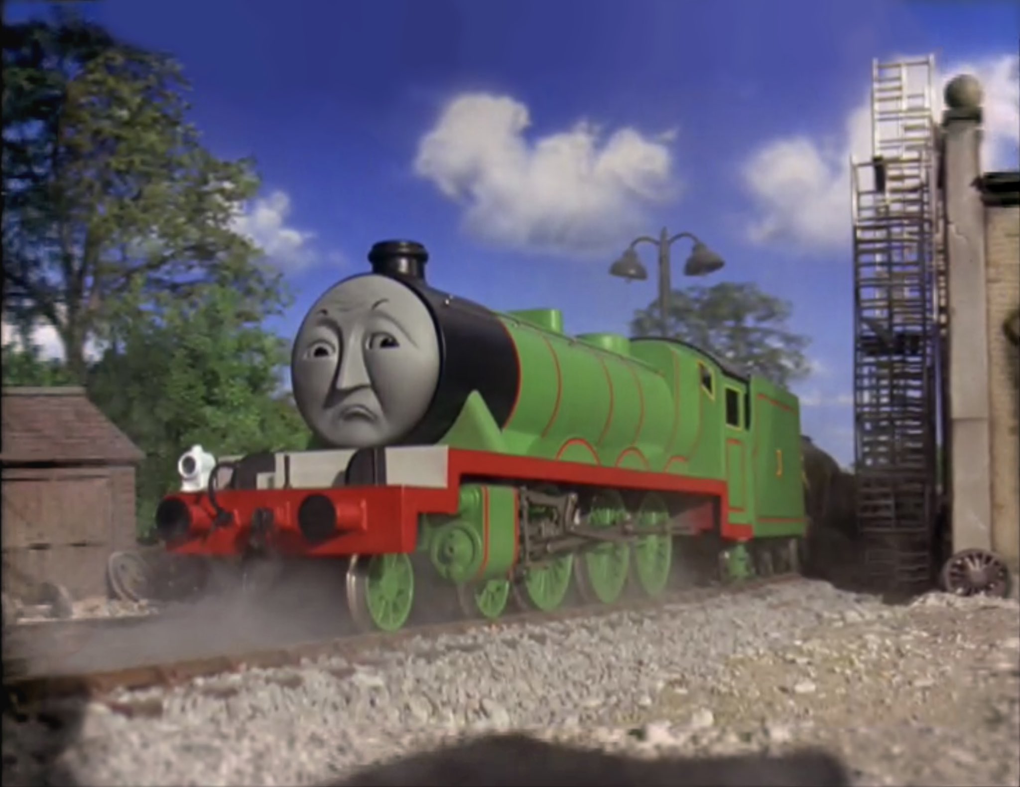 𝙼𝚊𝚜𝚘𝚗 𝙳𝚎𝚢 on X: The Fastest Red Engine on Sodor (1998