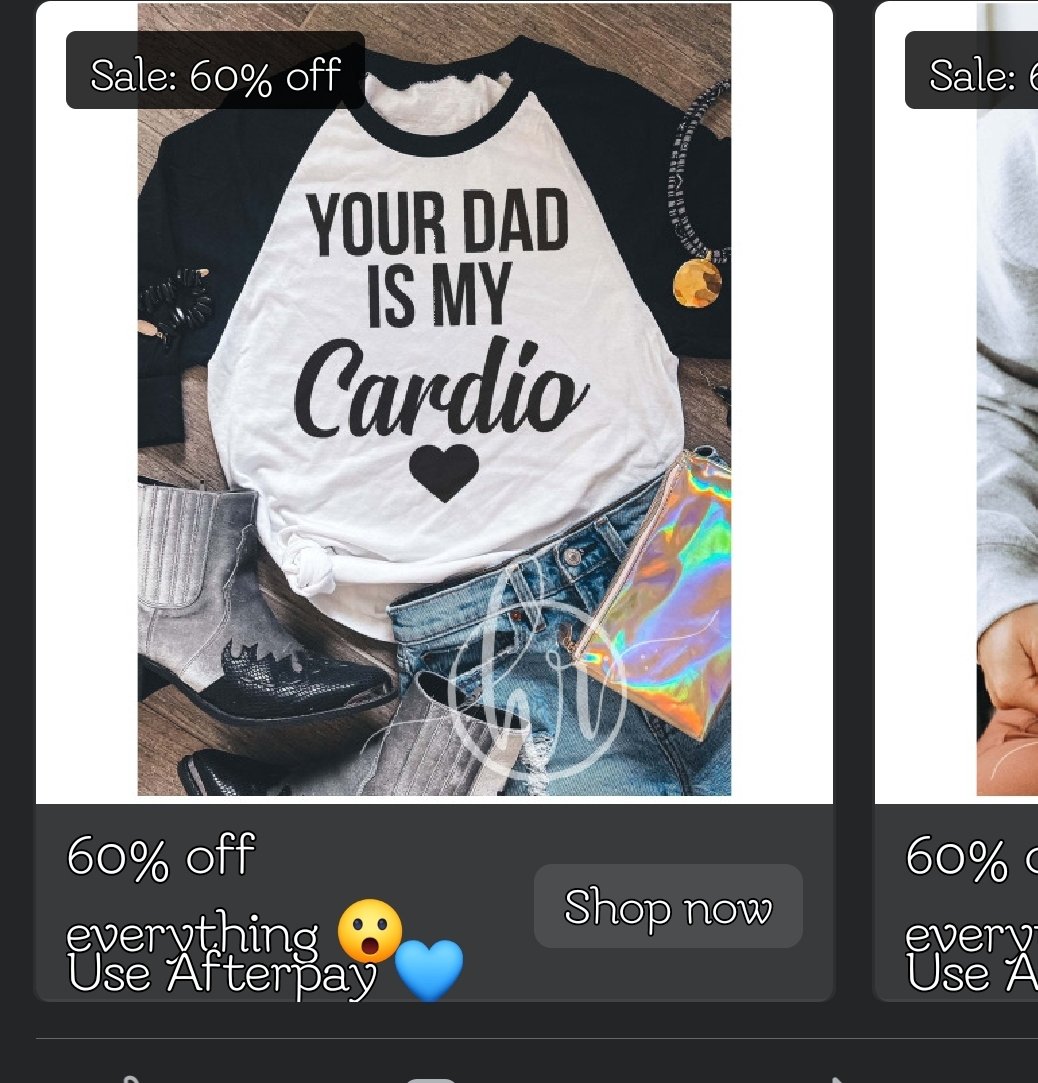 -bought w new shirt-