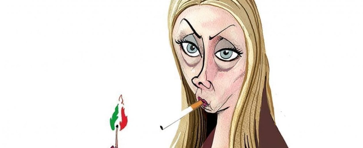 AntoTavolieri's tweet image. #sigarette
Italioti che l’avete votata,fate come la caciottara:andate a fumare nelle fogne!