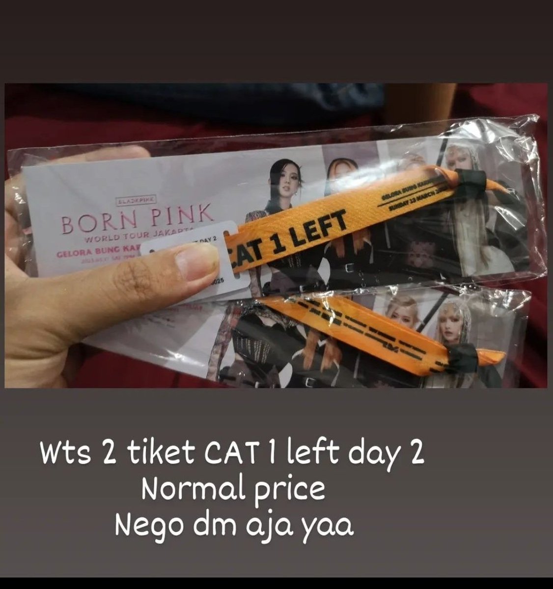 Ayookk ni udh jadi WB bisa lgs TRANSAKSI sama aku yaaaa...

#BORNPINKinJKT
#BLACKPINKinJAKARTA