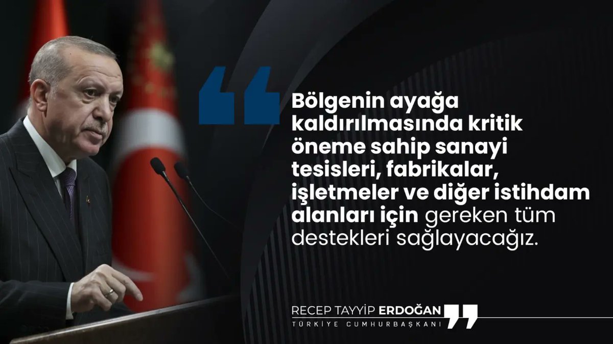 Arhavi_Akkadin's tweet photo. Cumhurbaşkanımız Sn.
@RTErdogan 

"Kalkınma ajanslarımızın tüm kaynaklarını afet bölgesi şehirlerine aktararak, projelerin finansmanındaki devlet katkısını en üst seviyeye çıkartıyoruz."

HEMEN ŞİMDİ https://t.co/AcTfUA8lEq