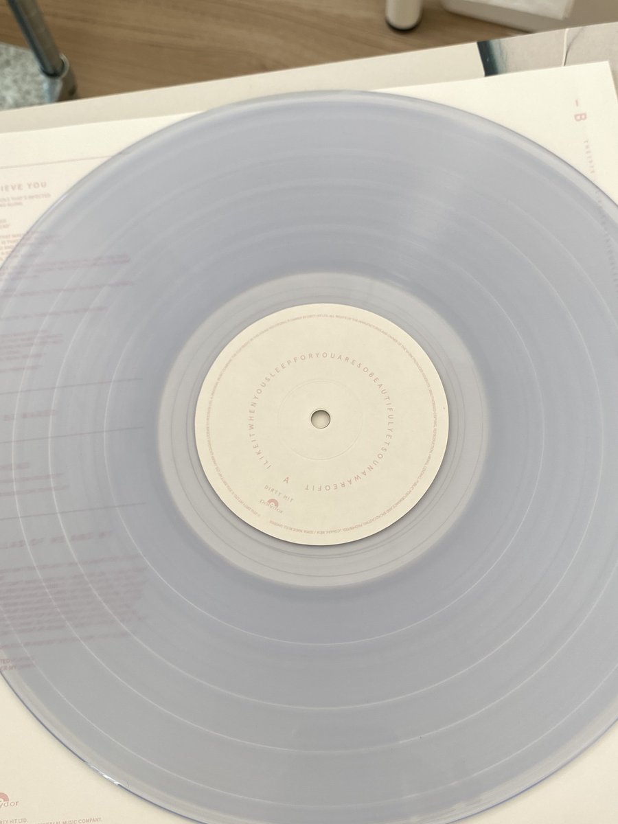 ส่งต่อแผ่นเสียงมือสอง The 1975 - I Like It When You Sleep, For You Are So Beautiful Yet So Unaware Of It สี clear vinyl (2LP)

แกะซีลแล้ว ลงเข็ม 2 ครั้ง มีรอยย่น 1 มุม

ราคา 1,950 ฿ ส่งฟรี สนใจ dm ได้เลยค่ะ 💿