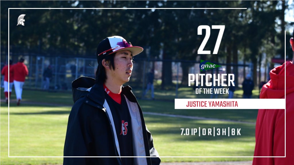 Saint Martin's Saints (@smusaints) on Twitter photo Congratulations to Justice Yamashita of <a href="/SMUSaints_BB/">Saint Martin's Baseball</a> who was named the <a href="/GNACsports/">GNAC Sports</a> Pitcher of the Week!!! Congratulations to Justice Yamashita of <a href="/SMUSaints_BB/">Saint Martin's Baseball</a> who was named the <a href="/GNACsports/">GNAC Sports</a> Pitcher of the Week!!!