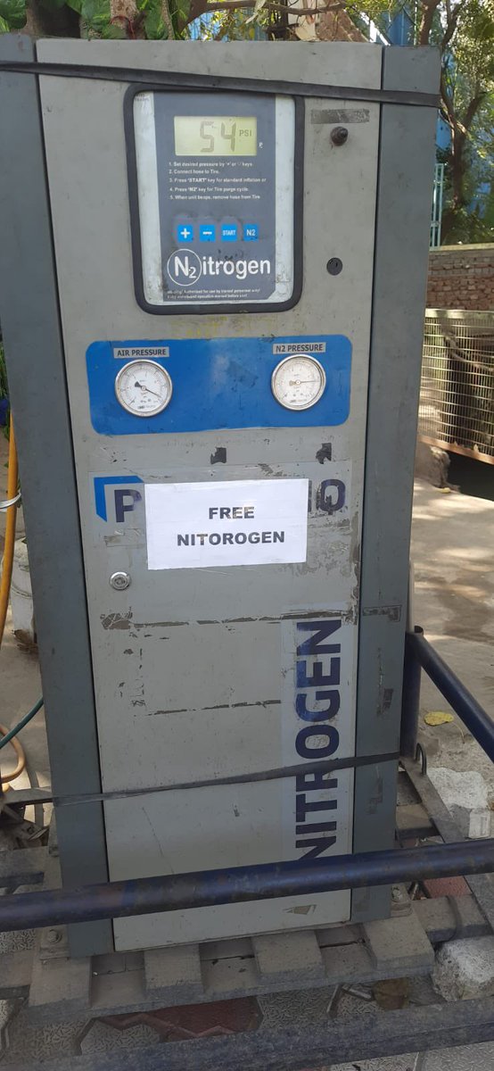 SSpanchshila's tweet photo. Free #NITROGEN service at Panchshila Service Station. Always at your service, making nitrogen readily available for your vehicle. Visit us now: https://t.co/6GptHZ3Zdo
#deliveringhappiness #goodfuelpromise
@HPCL @HPCL_Delhi @hardik_HPCL @Rg03Goel @Subhank97485516 @jindalhpc https://t.co/jdwRqi4bmF