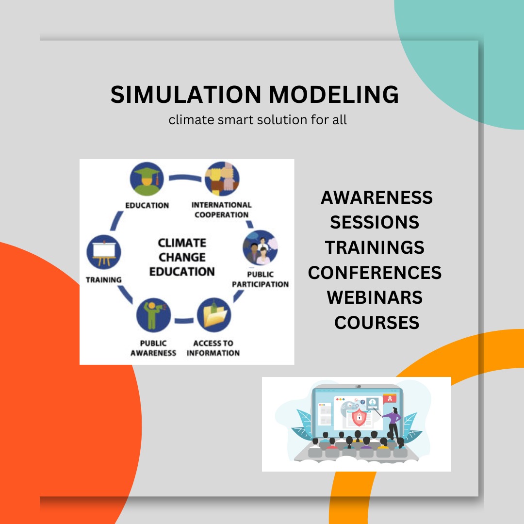 simu_modeling's tweet image. Climate smart solutions for all
#simulationmodeling #climatechange #riskassesment #Climate #Simulation