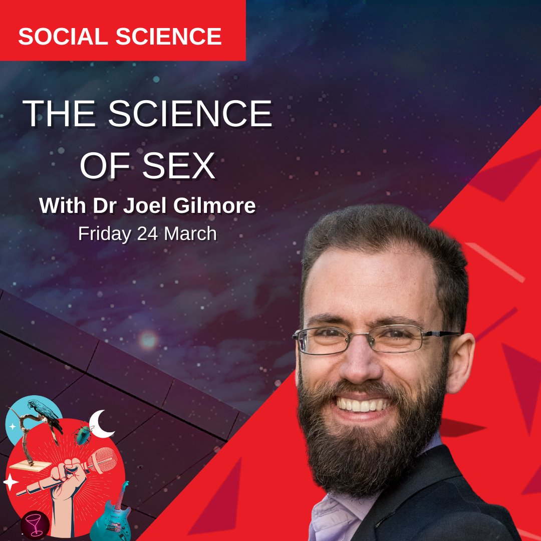 #WSFB2023is turning Queensland Museum into a hub of science entertainment! So on Friday 24th March I'm talking The Science of Sex - the amazing but less talked Adults Only science! Get 20% off with the promocode WSFBGUEST23. <a href="/WSFBrisbane/">World Science Festival Brisbane</a>