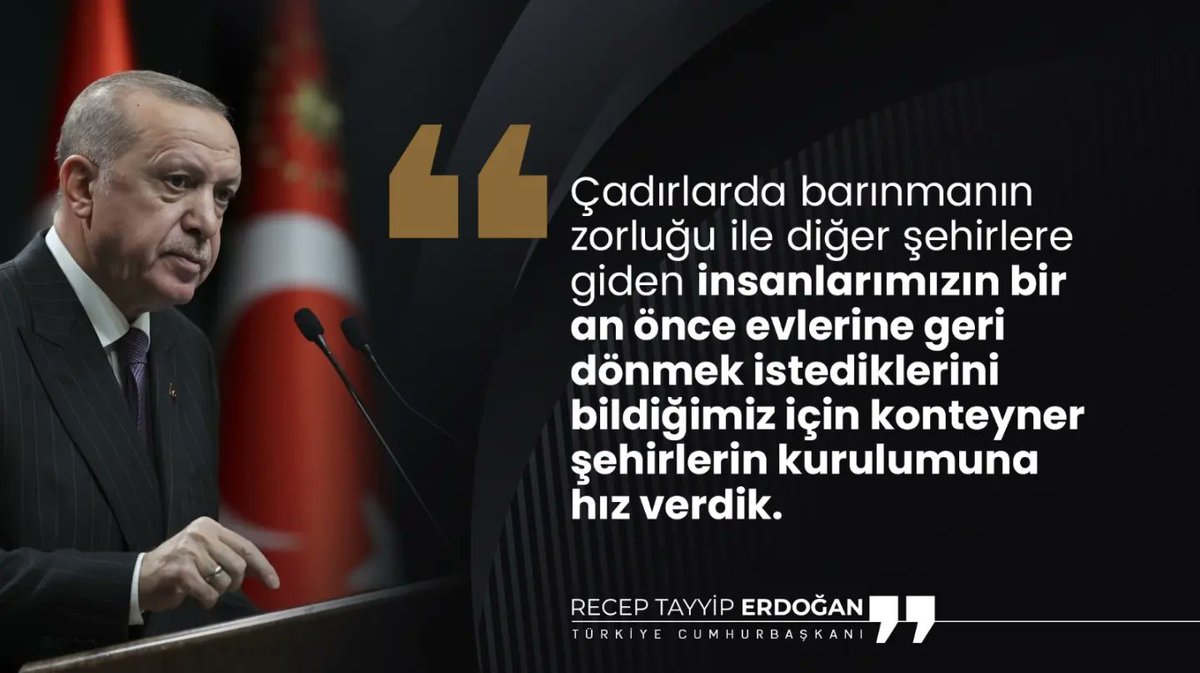 Arhavi_Akkadin's tweet photo. Cumhurbaşkanımız sayın @RTErdogan 

"En önemli gündemimiz, insanlarımızı bir an evvel güvenle ve huzurla yaşayacakları yeni evlerine kavuşturmaktır. Amacımız, önümüzdeki iki ay içinde 244 bin konutun ve 75 bin köy evinin inşasına başlamaktır."

HEMEN ŞİMDİ https://t.co/XxTibc5N7V