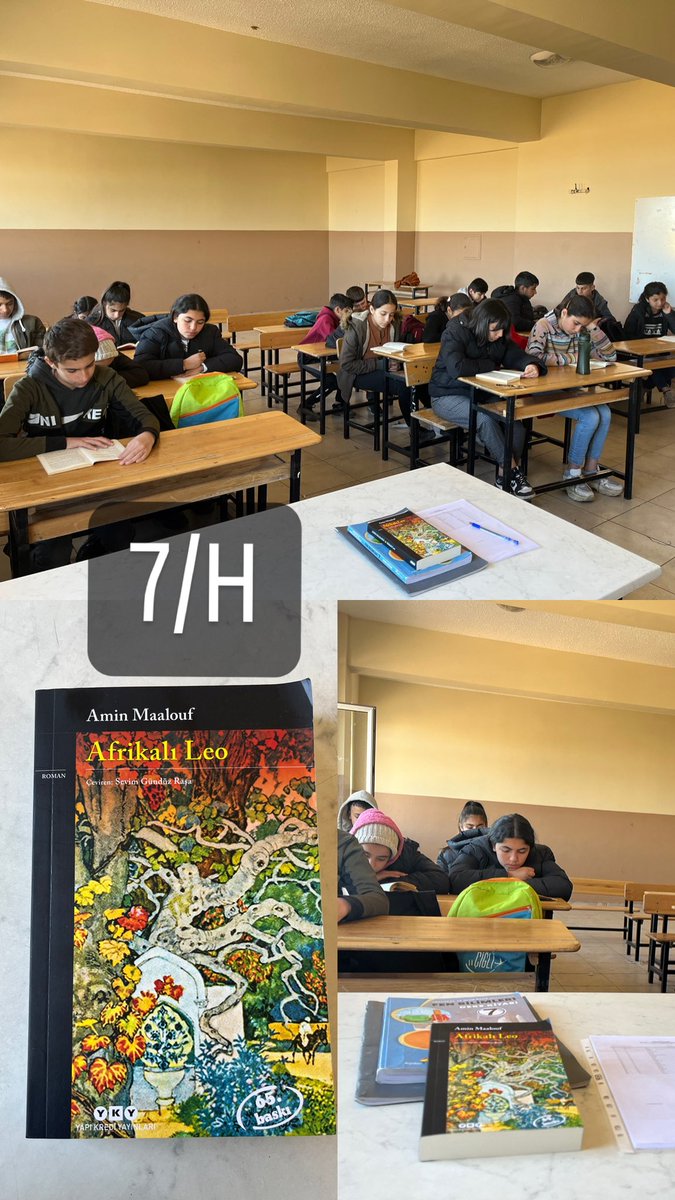 #urfaokuyor 7/Hsınıfı Prof.Dr.Fuat Sezgin Ortaokulu okuyor 📔📒📕📗📘📙
