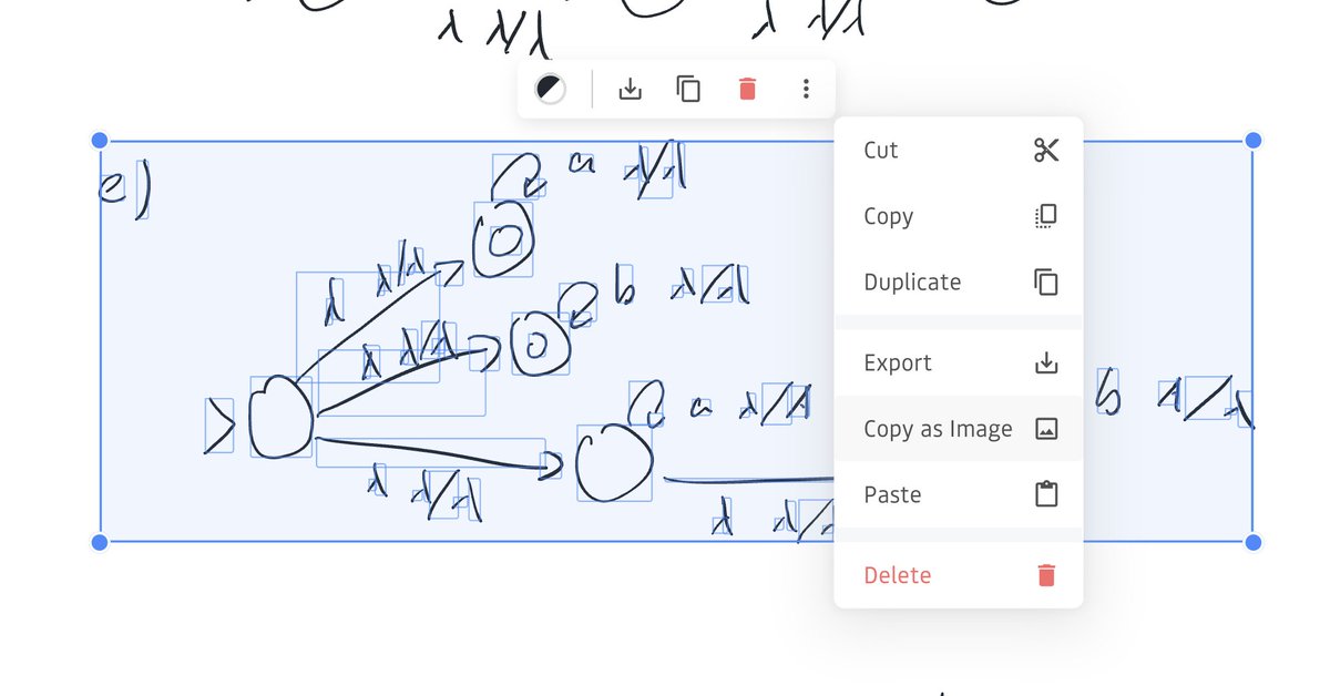 A new feature for you: copy anything as an image or save it as a png 📷