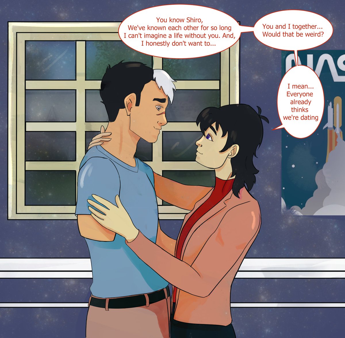 Happy belated valentines day to <a href="/wonderdrive14/">✨wonder✨</a> !!❤️✨
I hope you enjoy it💕 Keith's last dialogue was what inspired me for this fake dating au 
<a href="/mysheithlentine/">Sheithlentines 2023 @ Posting</a>  #sheith
(again sorry for the delay)