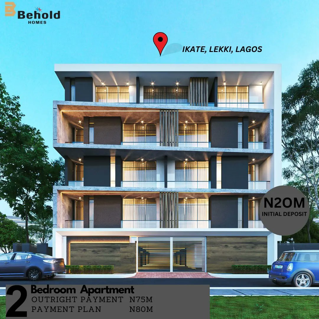 Behold_Homes's tweet photo. Looking to purchase a property with a flexible payment plan within your budget? 
On our ongoing projects, you can become a homeowner, with just a deposit of N20M &amp; spread the balance for up to 6mths
Call 08168970740 for more info
#realestate #investment #Latvia #Benin #inflation https://t.co/KvPzeH8zrd