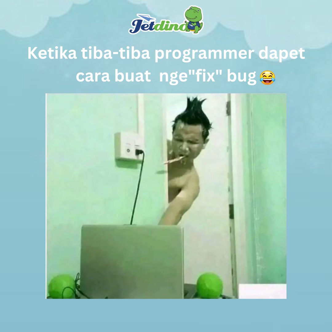jetdinohosting's tweet image. Relate gak nih programmer? 😂

#programmer #david #puas #jetdinohosting #semuabisaonline