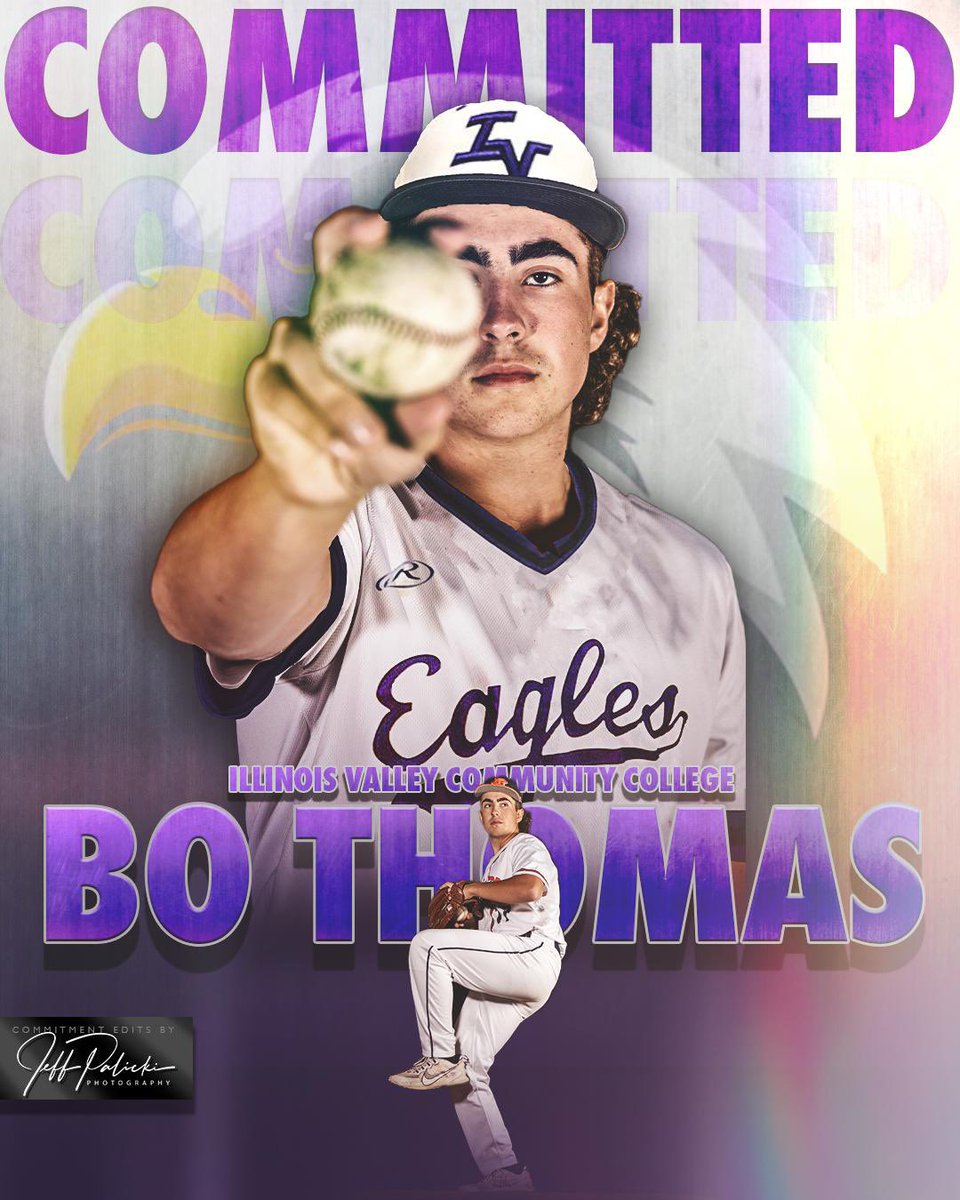 I'm excited to announce my commitment to <a href="/IVBaseball01/">Illinois Valley CC Baseball</a> to further my academic and athletic career. I would like to thank my parents, family, coaches, friends and teammates for their support through the years. #GoEagles