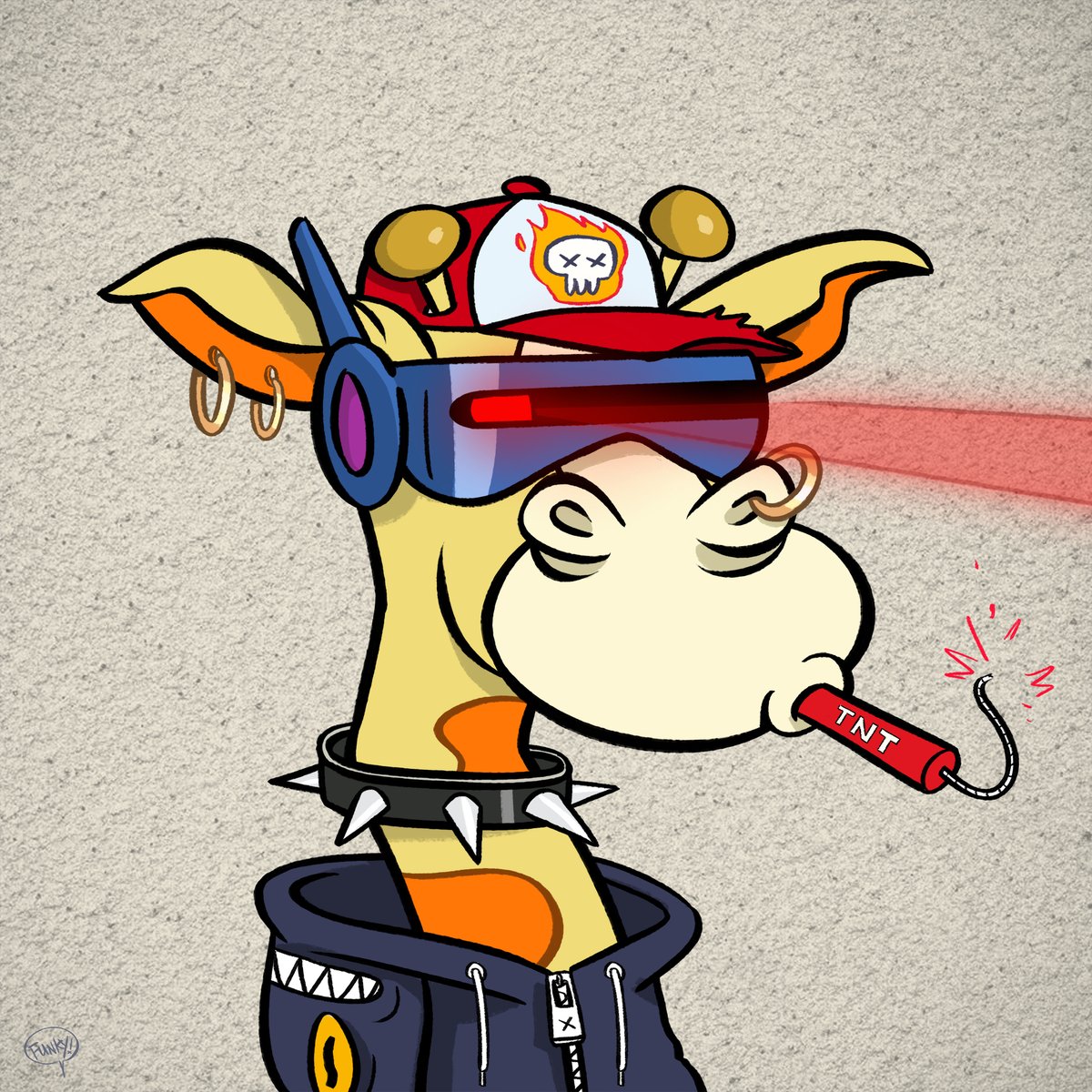 Funky_Platypus's tweet photo. GM!✨

Here's my entry for the @tallstupidhorse art contest!⚡️

#TSHART https://t.co/p4HUOvBzXF