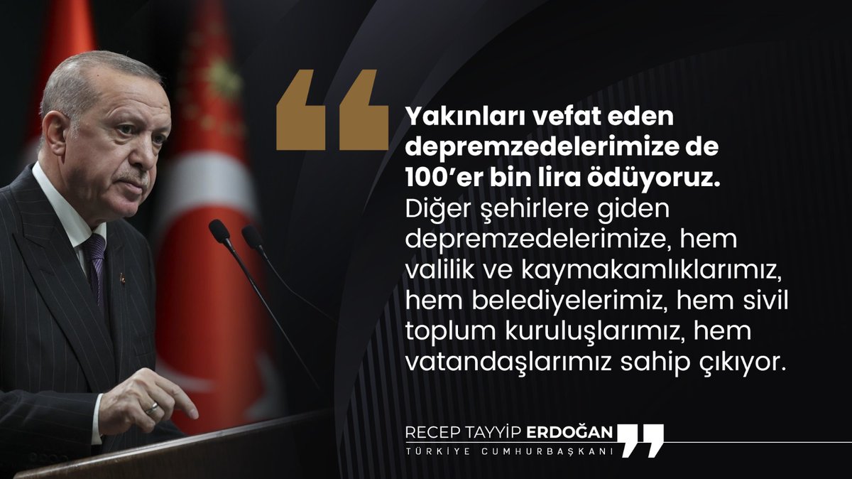 Cumhurbaşkanımız Sayın <a href="/RTErdogan/">Recep Tayyip Erdoğan</a> ile yarın değil ,hemen şimdi 🇹🇷
