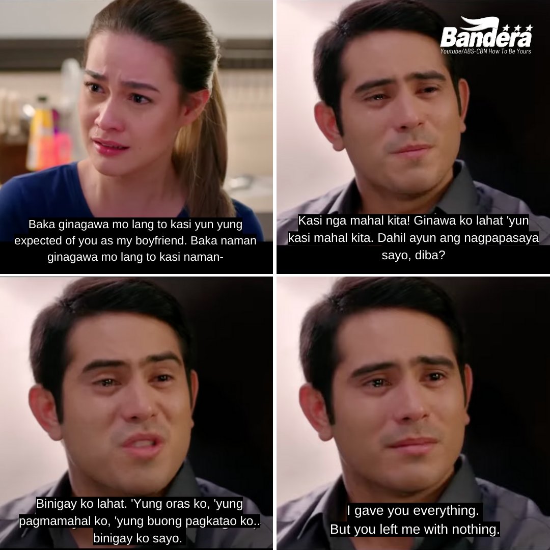 Bandera on Twitter "'I GAVE YOU EVERYTHING BUT YOU LEFT ME WITH