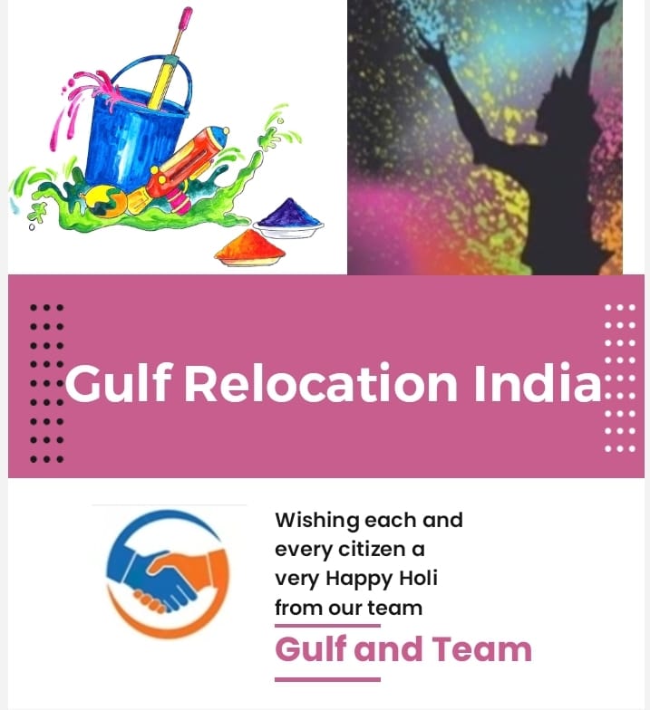 GRelocation's tweet photo. Happiest Holi to all the citizens
To the ones who celebrate it or not, We are always united 
From the Gulf Relocation Team 

#holifestival #holi #festival #gulfrelocation #gulf #packersandmovers #packers #packing #Relocation #happyholi https://t.co/KbQ49BeXxh