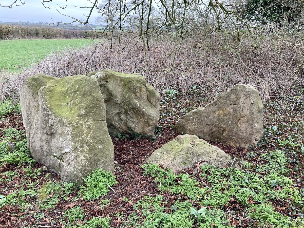 Visited last weekend, The Devils Bed and Bolster near Frome. Lovely setting with a clear view of Cley Hill. #TombTuesday #StoneClub #History #StoneBothering