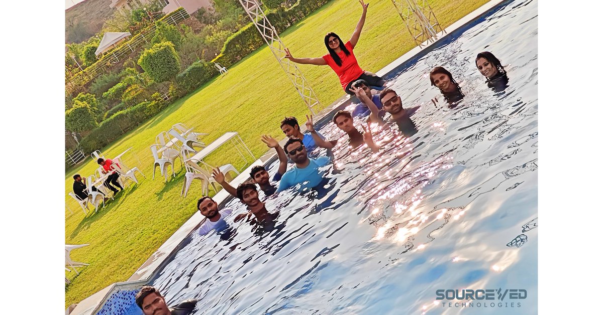 SourcevedReal's tweet photo. Sourceved Technologies Pvt Ltd Trip to udaipur
#companytrip #trip #Udaipur #officetrip #holiday #Resort #picnic #sourceved #PoolParty #summer https://t.co/Wmk0KhZMQF