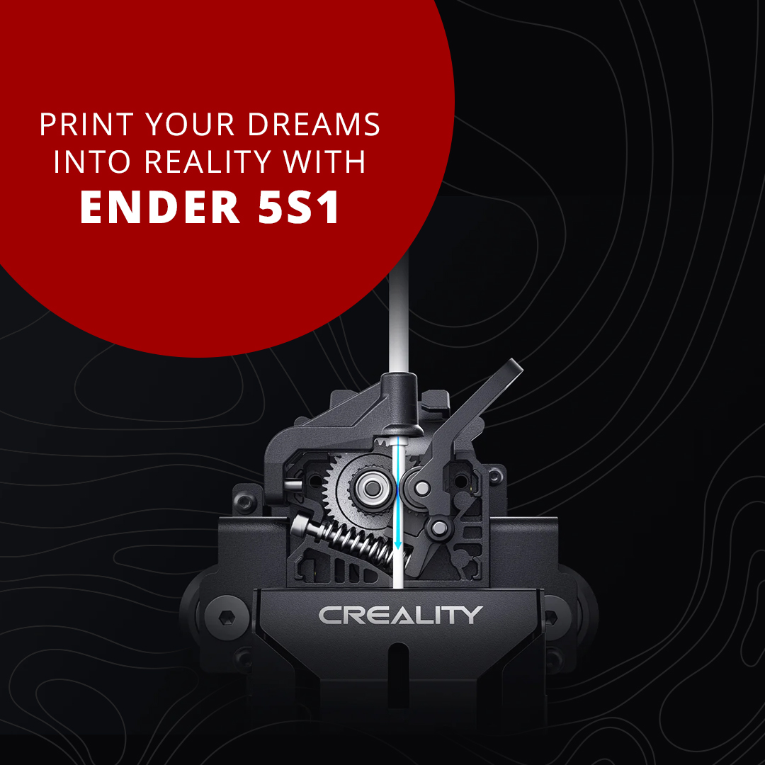 3DStoreZA1's tweet photo. 🚀Take your creativity to new heights with the Ender 5S1! 

📏 With precise and reliable printing every time, this powerful 3D printer makes bringing your ideas to life easy. 

📲Visit our site for information: https://t.co/9PBPVoB8Rc or email Support@3dstore.co.za
#3Dprinting https://t.co/hxjAa8IeKQ